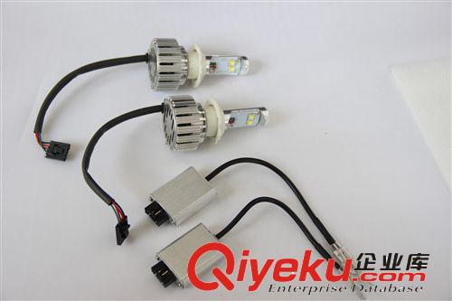 汽車led大燈 前照明大燈ree芯片H7LED汽車前大燈 20w 2000lm原始圖片3