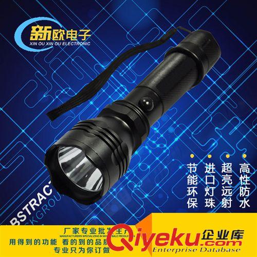 led強(qiáng)光充電手電筒 creexpe鋁合金手電筒 18650手電筒廠家批發(fā)