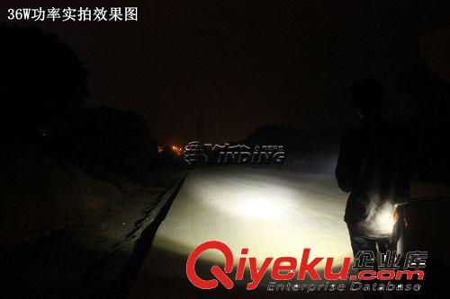 36W越野車改裝LED遠(yuǎn)射燈CREE工作燈車頂燈工程探照燈原始圖片2