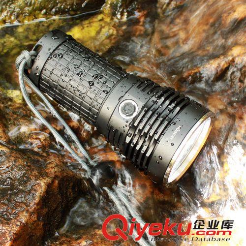 超亮 三核CREE T6 智能 LED戶外強光手電筒 防水 硬氧 休伯特K360原始圖片3