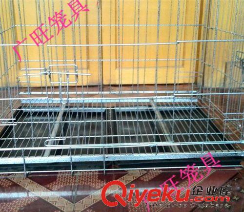 現(xiàn)貨供應85*60*70折疊寵物籠 100*60*70折疊式鐵絲角鐵寵物籠原始圖片3