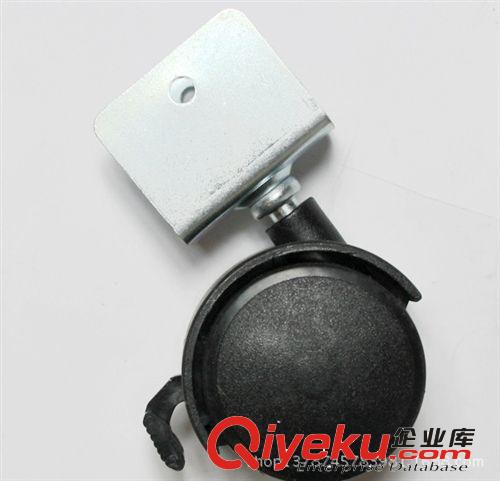 2.2cm剎車夾板萬向輪 嬰兒床萬向輪 夾板輪 童床輪子 夾板剎車輪原始圖片3