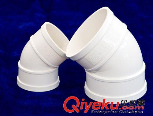 廠家供應規格齊全pvc管件接頭 各種規格PVC彎頭 三通 PVC管卡原始圖片3