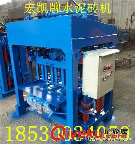 熱銷（全套）4-40水泥空心磚機 小型水泥制磚機 移動式水泥磚機。