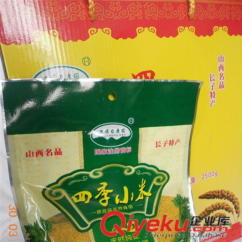 【山西名品】優質袋裝四季小米 長子特產 廠家直供 tr綠色食品原始圖片2