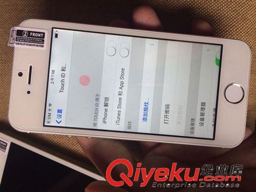 廠家直銷 代發 批發國產5S雙核四核安卓4.2智能3G手機 土豪金5S