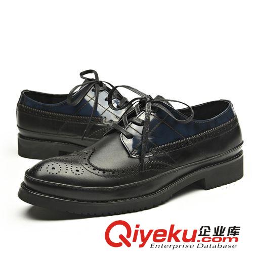 2014秋冬新品 工廠直銷 zp男士鞋 布洛克雕花男鞋商務(wù)鞋 廣州鞋男士皮鞋原始圖片3