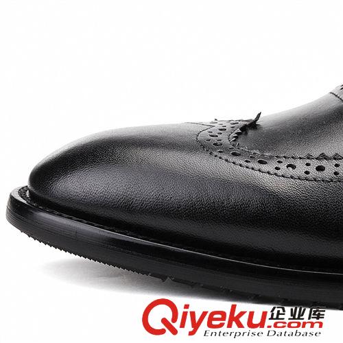 皮鞋 2014新款秋季品牌單鞋zp鞋潮 廣州商務雕花zp品牌男鞋