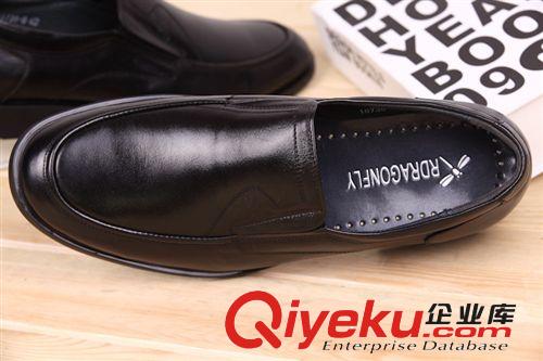 單鞋 新款休閑男鞋 牛皮男式單鞋正品 商務正裝皮鞋潮品牌休閑男鞋真皮原始圖片2