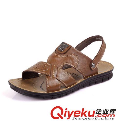 涼鞋 【tj清貨】款zp季休閑zp男士涼鞋歐美沙灘鞋男涼拖鞋批發原始圖片2