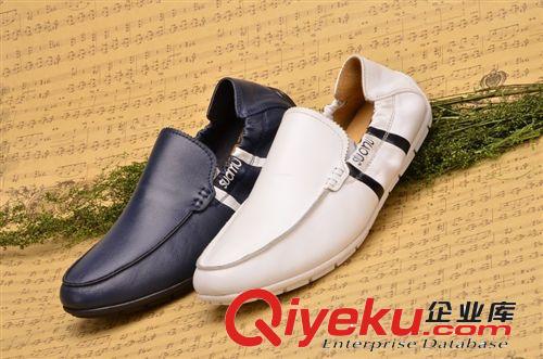 鎮(zhèn)店之寶 廣東鶴山工廠直供男單鞋 舒適跟腳時尚休閑皮鞋 潮流行男鞋原始圖片2