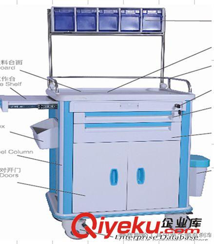 醫(yī)用車 低架促銷、abs、塑料、兩層、輸液車