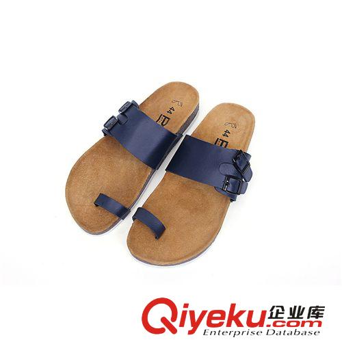 家居拖鞋 廣州貨源供應(yīng) 軟木拖鞋 套趾沙灘防滑拖鞋 大碼