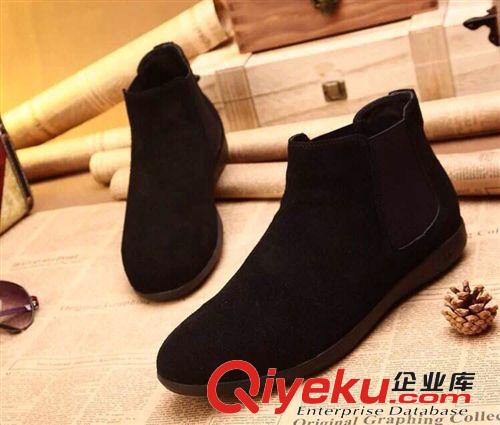 新款男鞋 工廠直銷新款高幫男鞋日常休閑鞋牛皮磨砂皮男鞋時尚潮流男鞋批發