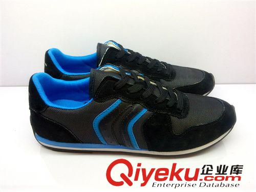 運動鞋（定做運動鞋） 秋冬新款外貿原單運動鞋潮流時尚休閑男鞋真皮韓版板鞋學生跑鞋子原始圖片3