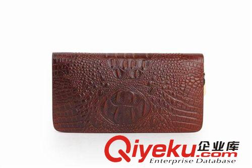錢包 紅火魚錢包zp手拿包男款拉鏈長款皮夾男士錢包zp牛皮手機(jī)包