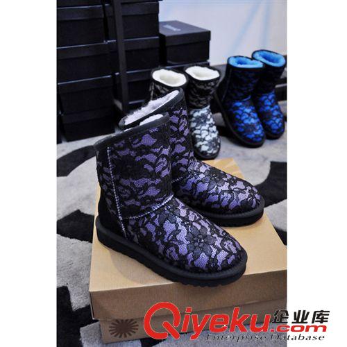雪地靴 澳洲新款羊毛里天鵝絨雪地靴短筒靴矮筒女靴