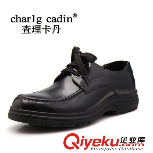 商務(wù)正裝 新款商務(wù)休閑查理卡丹品牌zp原裝皮鞋zp系帶休閑鞋爆款包郵