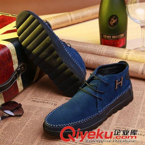 熱銷爆款 廠家直銷批發(fā)新款時(shí)尚休閑gd男鞋歐美zp鞋外貿(mào)高幫男鞋原始圖片3