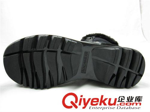 工作鞋 外貿(mào)尾單 全皮帶毛工作靴戶外鞋男鞋D061原始圖片3