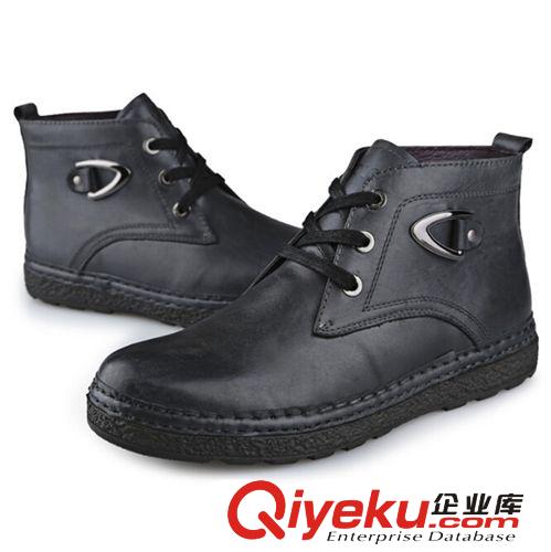 10月新款 2014冬季新款zp男鞋批發(fā)韓版男士休閑鞋zp透氣皮鞋時(shí)尚男鞋原始圖片3