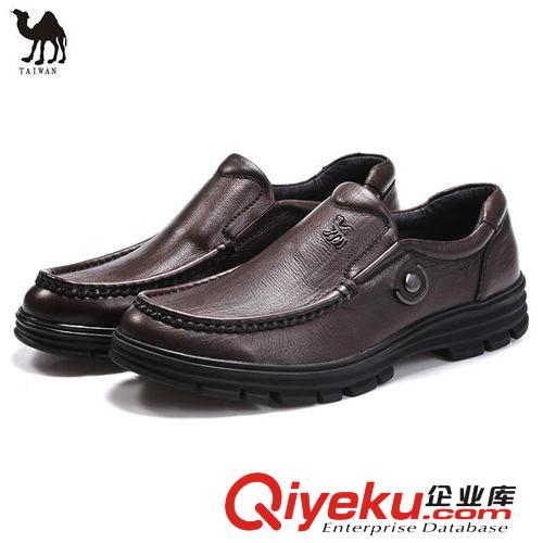 臺(tái)灣駱駝專(zhuān)區(qū) 臺(tái)灣駱駝時(shí)尚系帶真皮休閑男鞋皮鞋 品牌熱銷(xiāo)圓頭低幫休閑鞋原始圖片3