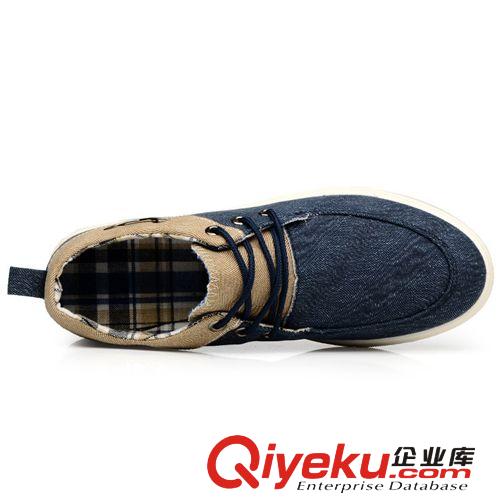 時(shí)尚板鞋 新款時(shí)尚男鞋批發(fā) 韓版潮流透氣男士透氣帆布鞋休閑男板鞋批發(fā)原始圖片3