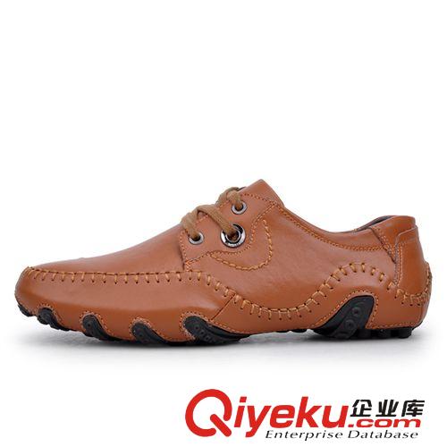 單鞋 2014新款休閑男鞋 八抓魚{zx1}升級版zp男式皮鞋單鞋 手工架車鞋原始圖片2