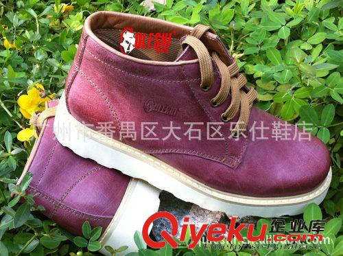 馬丁靴 區(qū)樂仕批發(fā)新款皮鞋男女通用鞋時尚休閑女鞋情侶鞋專柜真皮女鞋原始圖片3