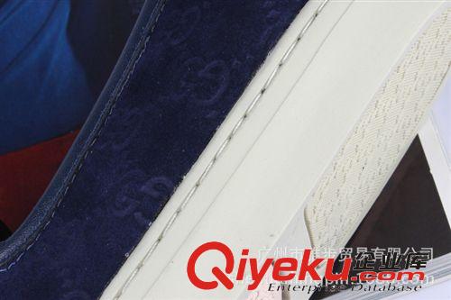 低幫男鞋 現(xiàn)貨免費(fèi)一件代發(fā) 時(shí)尚休閑板鞋男款套腳船鞋低幫鞋真牛皮磨砂皮原始圖片2