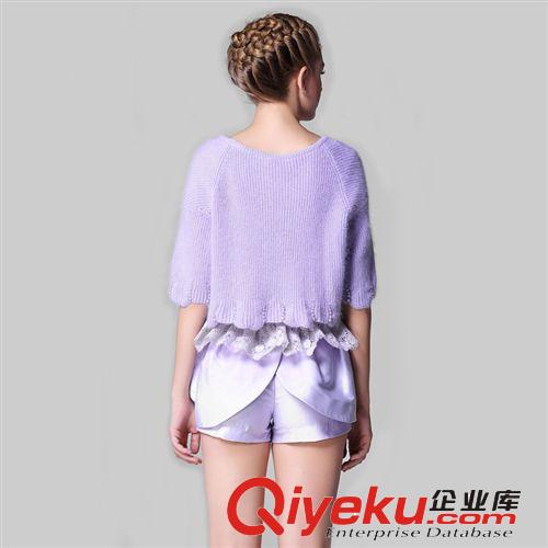 10月24日新款卓*雅專區 卓雅同款品牌女裝兔毛釘珠毛衣套裝 有內襯