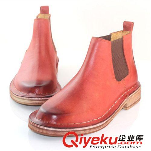 4期新款歐美鞋區(qū) 14年秋冬第二波超炫的經(jīng)典網(wǎng)絡(luò)爆款女靴前系帶側(cè)拉鏈皮帶扣馬丁靴