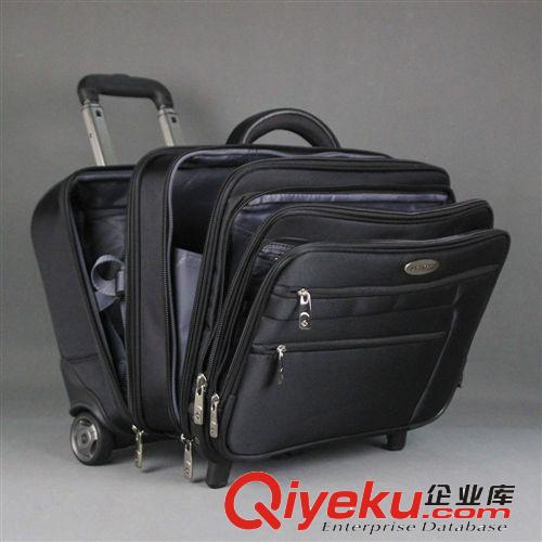 歐美旅行箱包系列 歐美dpNEW*X麗拉桿箱旅行箱16寸登機箱商務男多功能拉桿公文包原始圖片2