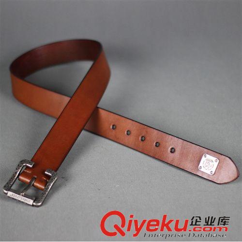 歐美zp腰帶系列 一件代發歐美dp男士zp腰帶頭層純牛皮皮帶男式休閑帶批發原始圖片2