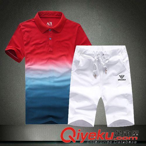   時(shí)尚短袖套裝 批發(fā)廠價(jià)直銷2014 精品 時(shí)尚精品男士POLO衫套裝 Ja68Y88900185