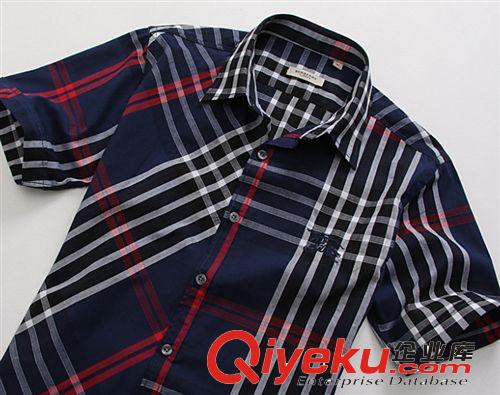 時尚短袖襯衫 批發(fā)供應(yīng)14夏季新款 時尚精品 男士短袖襯衫 JA689500186800原始圖片3