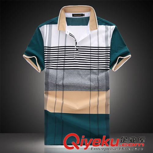 時尚短袖T恤 產價直銷2014新款精品男士絲光棉短袖T恤衫JA28105-G22000138