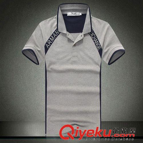 時尚短袖POLO衫 批發供應2014夏季新款時尚男士短袖polo衫綠色J50D1900B3200