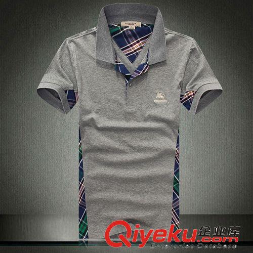 時尚短袖POLO衫 批發(fā)供應2014夏季新款時尚男士短袖polo衫白色J50D1900B4300原始圖片3