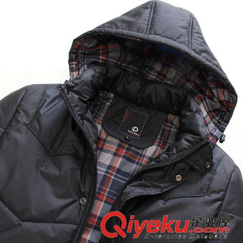 時尚棉服 批發(fā)一件代發(fā)男裝潮流新品 保暖加厚棉服 可脫卸帽ZV0C98YJ89900原始圖片3