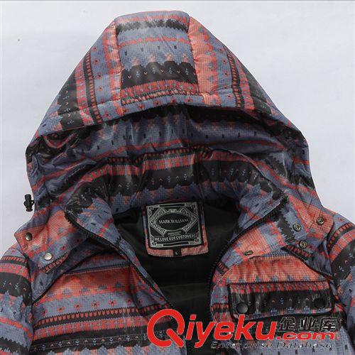 時(shí)尚羽絨服 批發(fā) 代理加盟男裝 冬季新款男士休閑可脫卸帽羽絨服 Lpwt13932原始圖片3