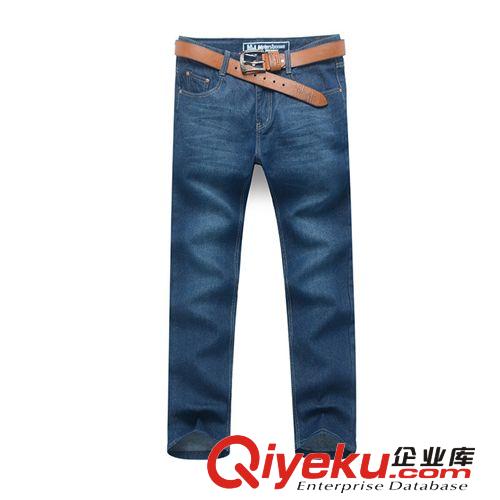 杭州牛仔褲 廠家直銷男士新款水洗深色休閑長牛仔褲jjj65-0190085