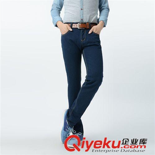 杭州牛仔褲 廠家直銷新款男士純色休閑牛仔褲jjj30-/90080045原始圖片2