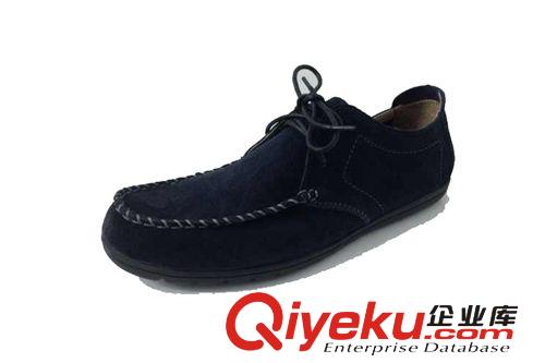 休閑皮鞋 男士系帶皮鞋韓版懶人舒適駕車鞋zpzp軟牛皮休閑潮流豆豆鞋男原始圖片3