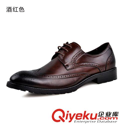新款布洛克 2014秋季新款布洛克雕花皮鞋 一件代發 批發