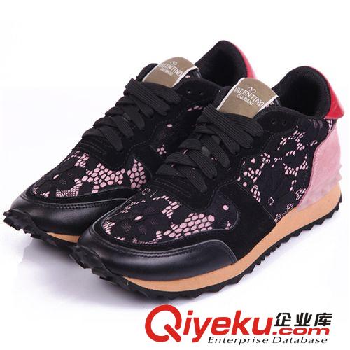 運(yùn)動(dòng)鞋 {zx1}爆款華倫zp蕾絲透氣運(yùn)動(dòng)女鞋韓版休閑跑步低幫平底系帶單鞋原始圖片3