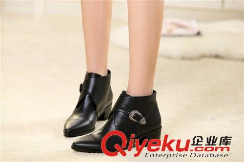 單靴 批發女鞋 zp新款女靴短靴 戶外靴 宴會女靴女鞋 代理批發女鞋原始圖片2