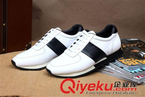 2014新品 廠家批發(fā)舒適運動休閑男鞋 2014新款運動男士男鞋 頭層牛皮