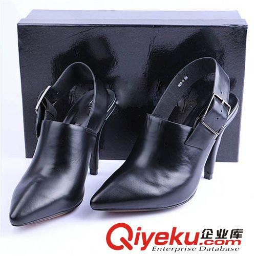 高跟鞋 2014春秋新款尖頭水鉆細(xì)跟網(wǎng)紗高跟鞋套腳鞋休閑鞋