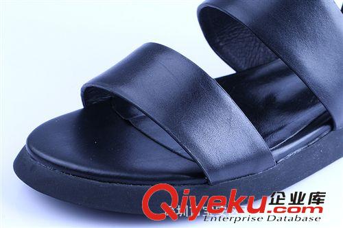 時裝平底女鞋 廠家直銷 14春秋款平底zp女鞋涼鞋高幫平跟羅馬鞋原始圖片2